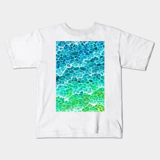 Tropical Waves Watercolour Kids T-Shirt